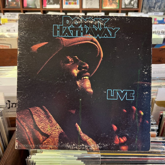 Donny Hathaway / ダニー・ハサウェイ / Live (SD 33-386) US Atcoオリジナル盤