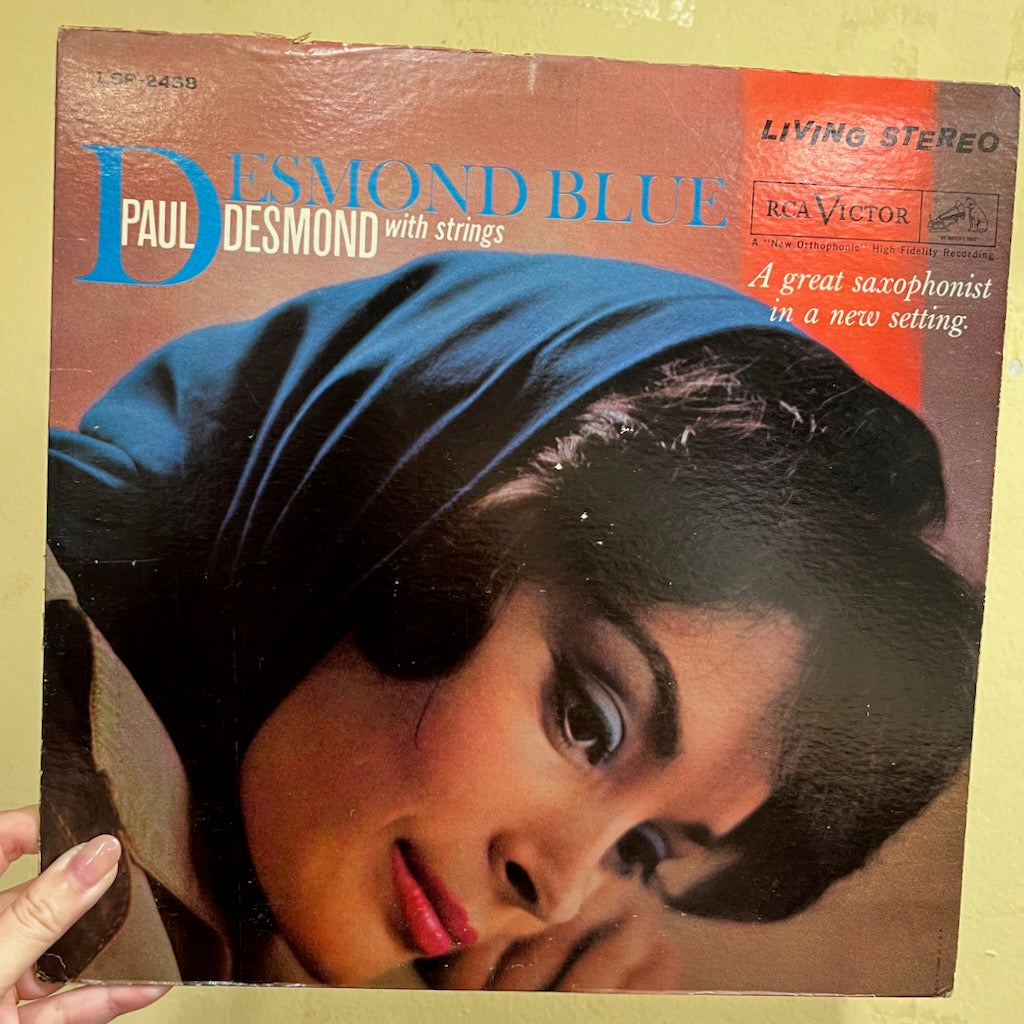 Paul Desmond / ポール・デスモンド / Desmond Blue (LSP-2438) USオリジナル 黒銀ニッパー LIVING STEREO