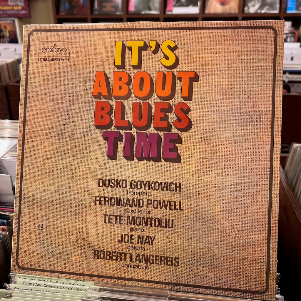 Dusko Goykovich / ダスコ・ゴイコヴィッチ / It’s About Blues Time (ENY-48) スペイン Ensayo盤