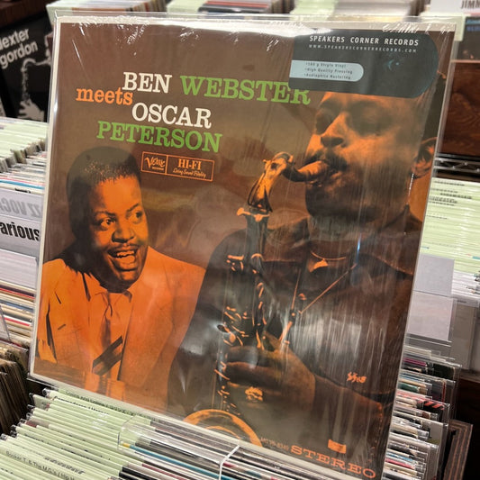Ben Webster, Oscar Peterson / ベン・ウェブスター, オスカー・ピーターソン / Ben Webster Meets Oscar Peterson (MG V-8349) US Speakers Corner高音質リマスター盤
