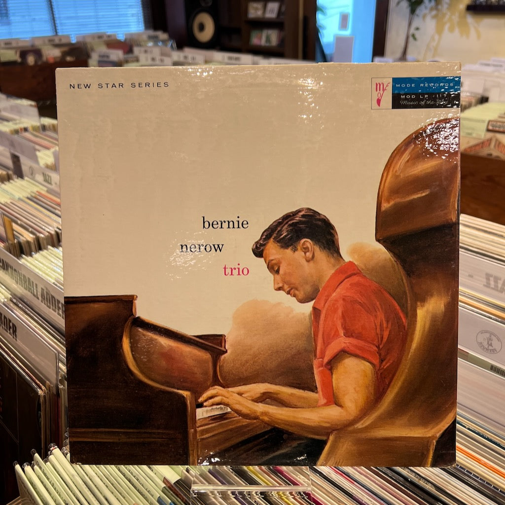 Bernie Nerow / バーニー・ニーロウ / Bernie Nerow Trio (MOD LP #117) USオリジナル PAT#刻印・コーティングJK・裏面青刷り・DG