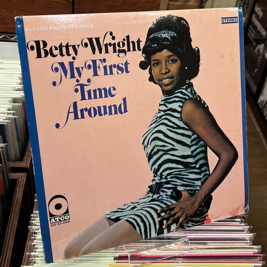 Betty Wright / ベティ・ライト / My First Time Around (SD 33-260) US ATCOオリジナル盤 黄Lbl.