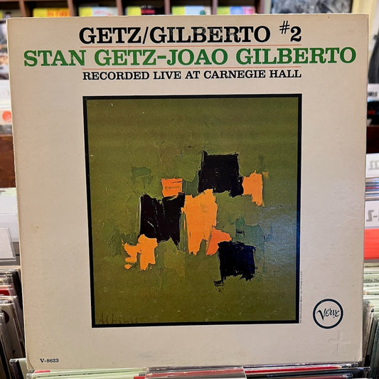 Stan Getz, Joao Gilberto / スタン・ゲッツ、ジョアン・ジルベルト / Getz / Gilberto #2 (V-8623) US Verve MONO盤