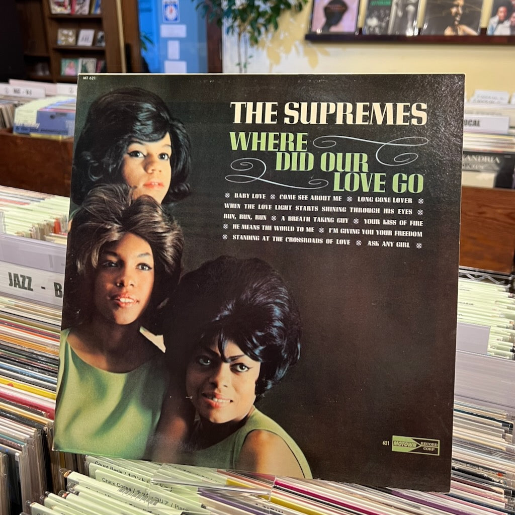 The Supremes / シュープリームス / Where Did Our Love Go (MT 621) US モノラル盤