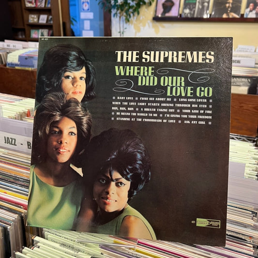 The Supremes / シュープリームス / Where Did Our Love Go (MT 621) US モノラル盤
