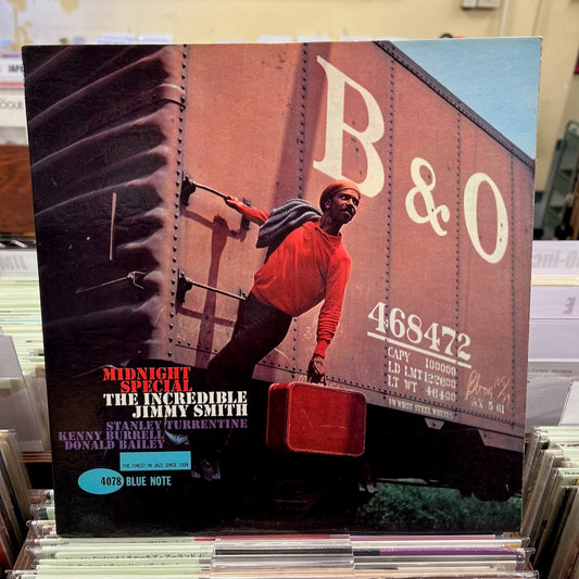Jimmy Smith / ジミー・スミス / Midnight Special (BLP-4078) US Blue Note 青白 NEW YORK USA Lbl. MONO盤