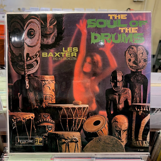 Les Baxter And His Orchestra - The Soul Of The Drums (R-6100) US Repriseオリジナル盤