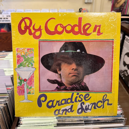 Ry Cooder – Paradise and Lunch  (MS 2179) LP 1976 US Reprise｜中古LP