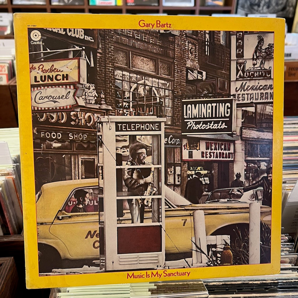 Gary Bartz - Music Is My Sanctuary (ST-11647) US Capitolオリジナル盤