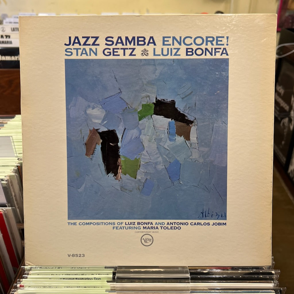 Stan Getz / Luiz Bonfa – Jazz Samba Encore!  LP / US US Verve 黒T字Lbl. 銀文字 MONO盤