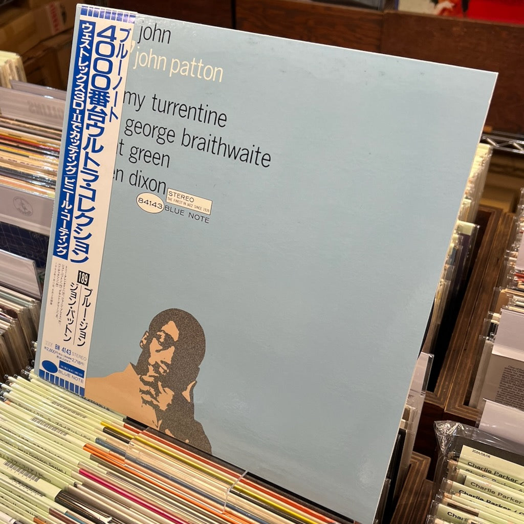 John Patton - Blue John (BN 4143) 1993年 JPN Blue Note盤 帯・ライナー付属