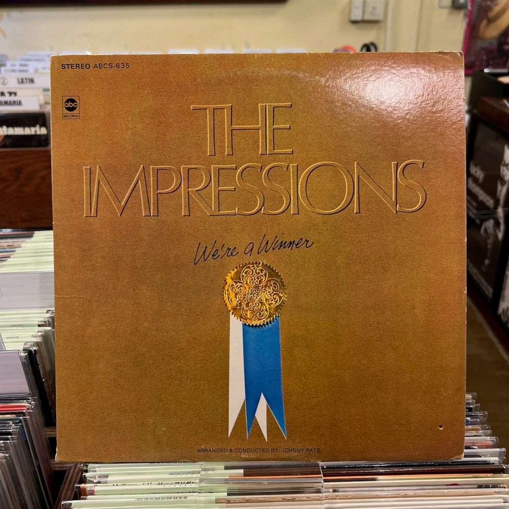 The Impressions – We're A Winner / 1968 US ABC オリジナル盤