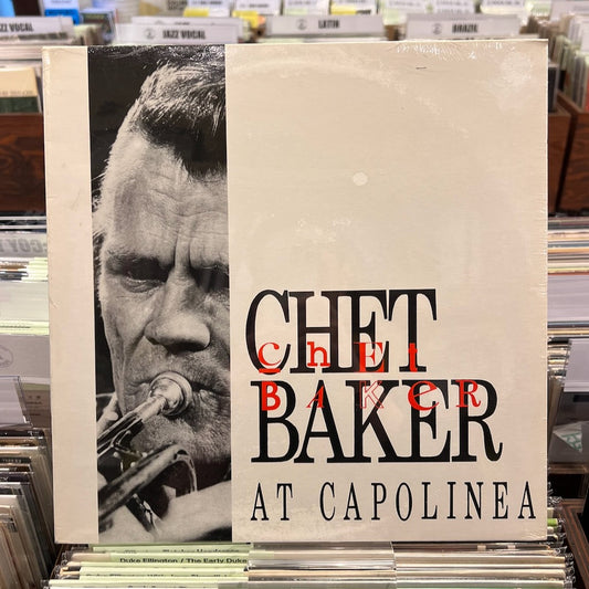 Chet Baker - At Capolinea (NS206) 1987 Italy Red Record盤 未開封シールド