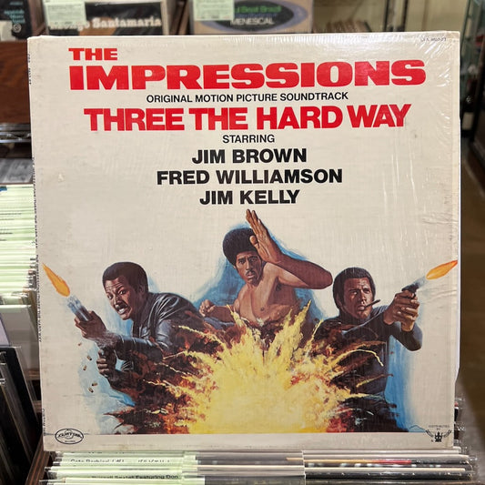 The Impressions - Three The Hard Way (CRS 8602-ST) US Curtomオリジナル盤