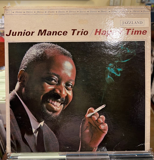Junior Mance - Happy Time (JLP 977) 1962 US Jazzlandオリジナル盤 黒Lbl. STEREO