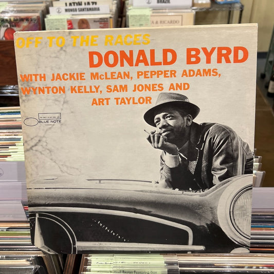 Donald Byrd / Off To The Races (BST 84007) 1972 US Blue Note盤 UA青白Lbl.