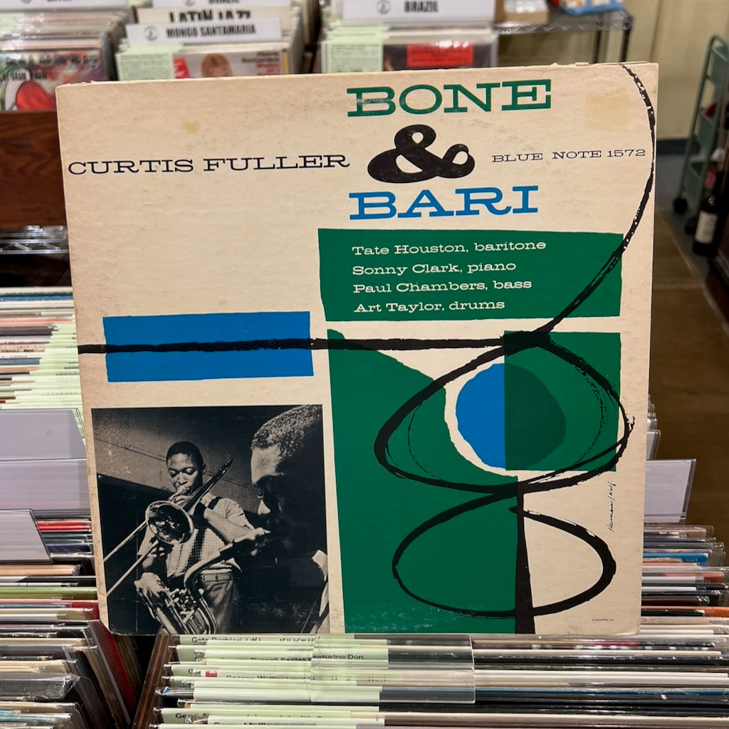 Curtis Fuller / Bone & Bari (BLP 1572) 1972 US Blue Note MONO盤
