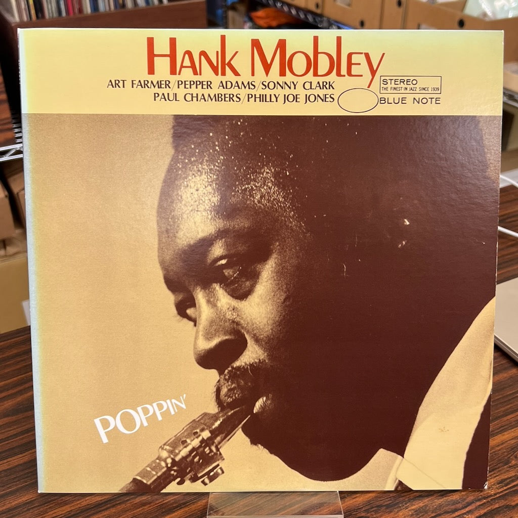 Hank Mobley - Poppin' (GXF 3066) 1980 JPN Blue Note キングレコード｜世界初LP化