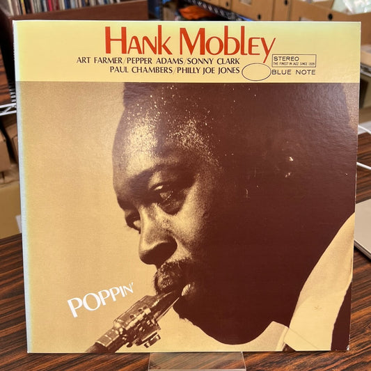 Hank Mobley - Poppin' (GXF 3066) 1980 JPN Blue Note キングレコード｜世界初LP化