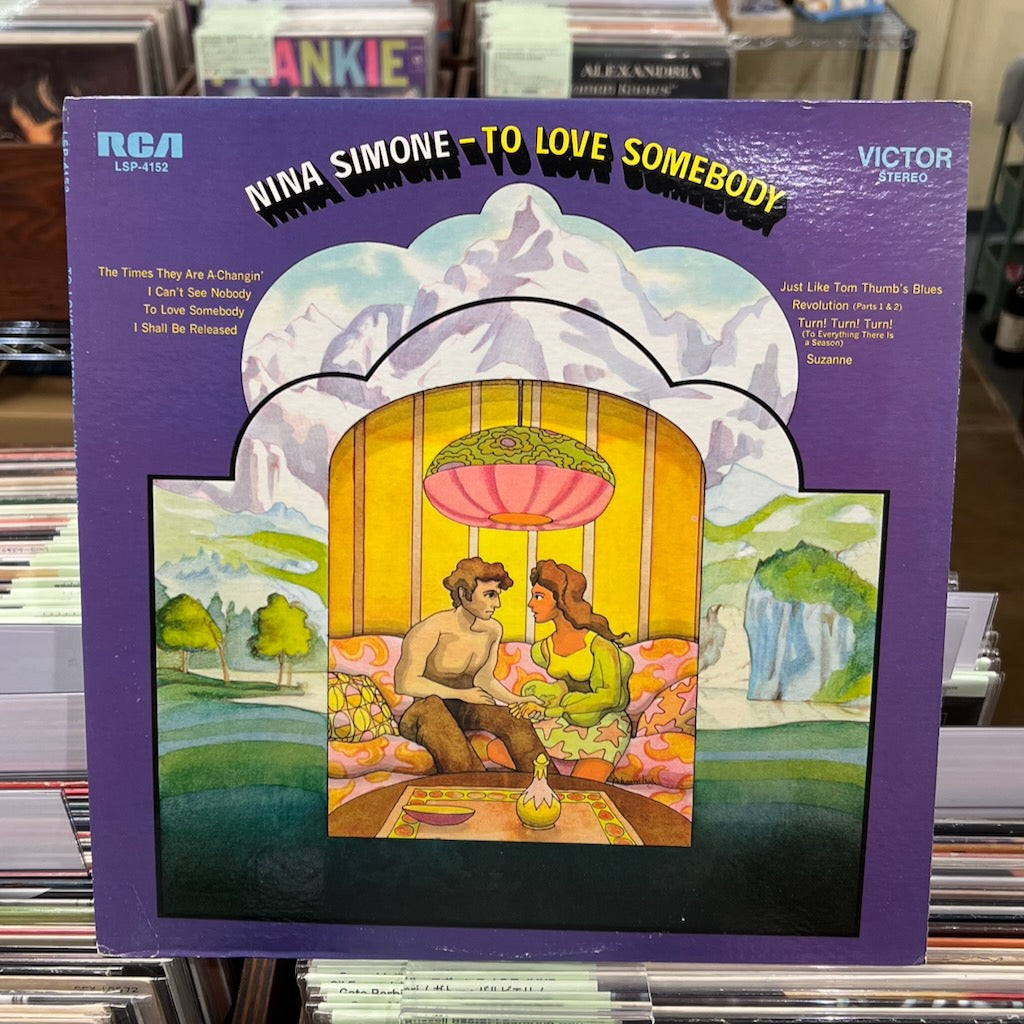 Nina Simone - To Love Somebody (LSP-4152) 1969 US RCAオリジナル盤