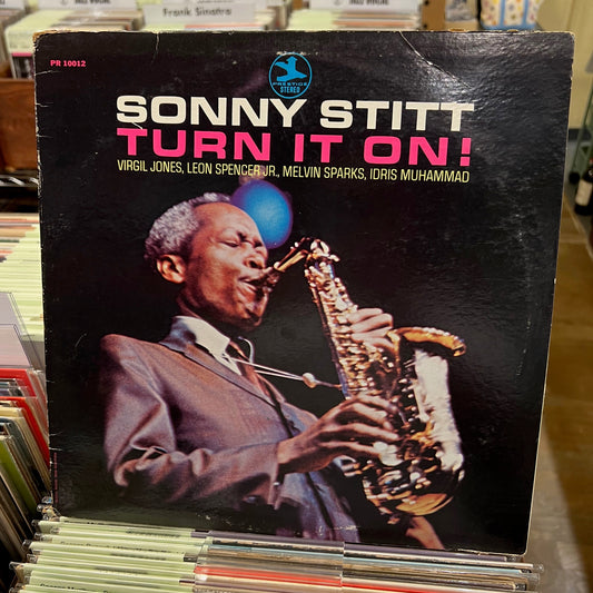 Sonny Stitt - Turn It On! (PRST 10012) 1971 US Prestigeオリジナル盤