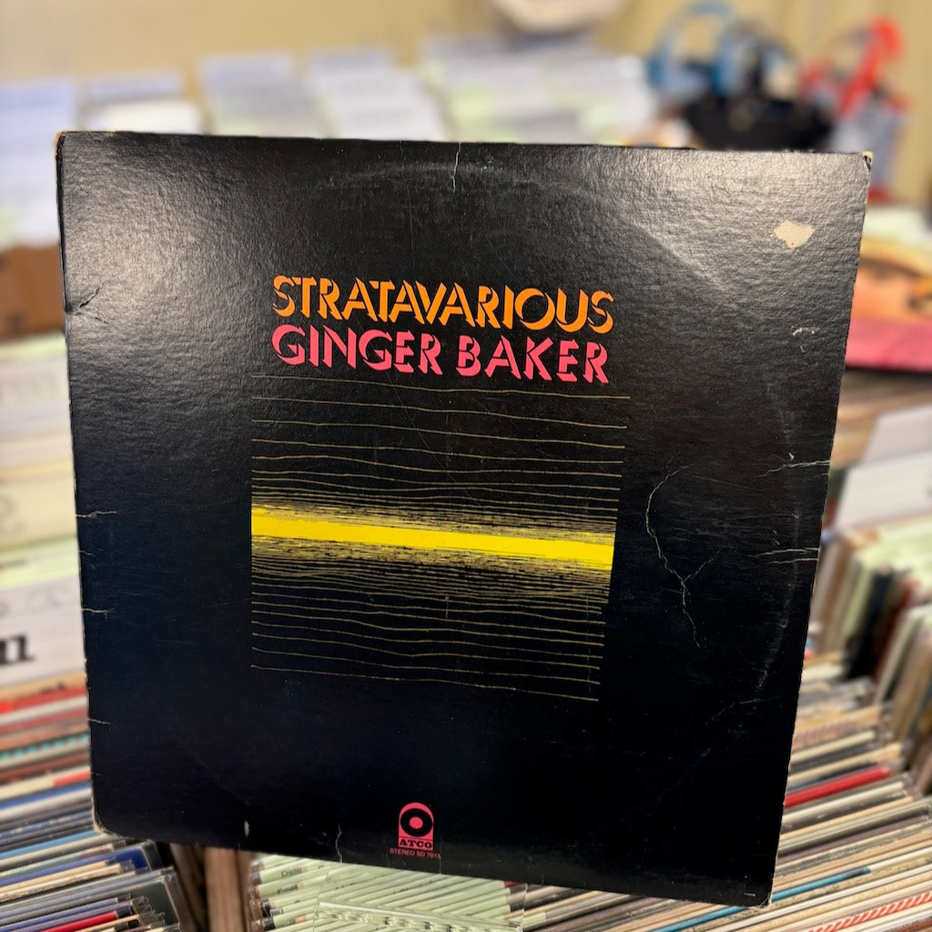 Ginger Baker / ジンジャー・ベイカー / Stratavarious (SD 7013) With Fela Kuti - 1972 US Atlantic オリジナル盤