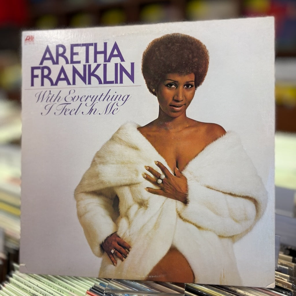 Aretha Franklin / アレサ・フランクリン / With Everything I Feel In Me (SD18116) US Atlanticオリジナル盤