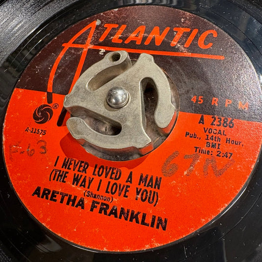 Aretha Franklin / アレサ・フランクリン - I Never Loved A Man / Do Right Woman - Do Right Woman -7 (45-2386)