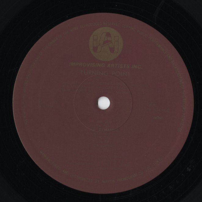 Paul Bley - Turning Point (RJ-7139) LP 1977 JPN Improvising Artists Inc.