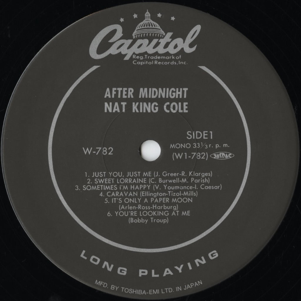 Nat King Cole / ナット・キング・コール / After Midnight (SGD-88)