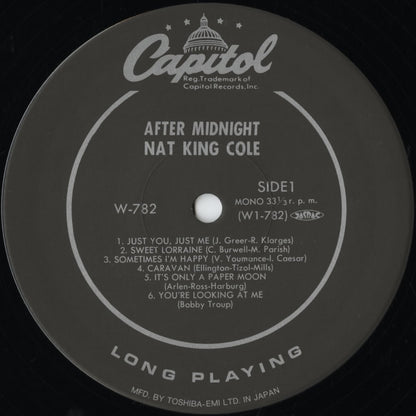 Nat King Cole / ナット・キング・コール / After Midnight (SGD-88)