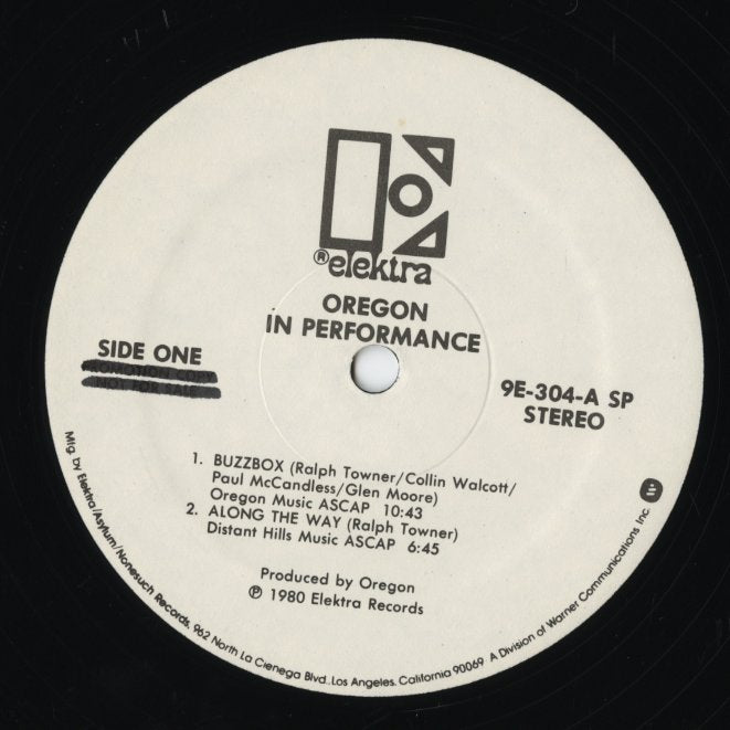 Oregon / オレゴン / In Performance  (9E-304)