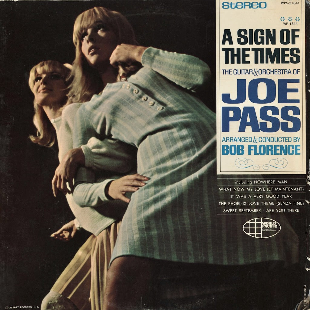 Joe Pass - A Sign Of The Times (WS-1844) 1966 US World Pacific STEREO｜中古LP
