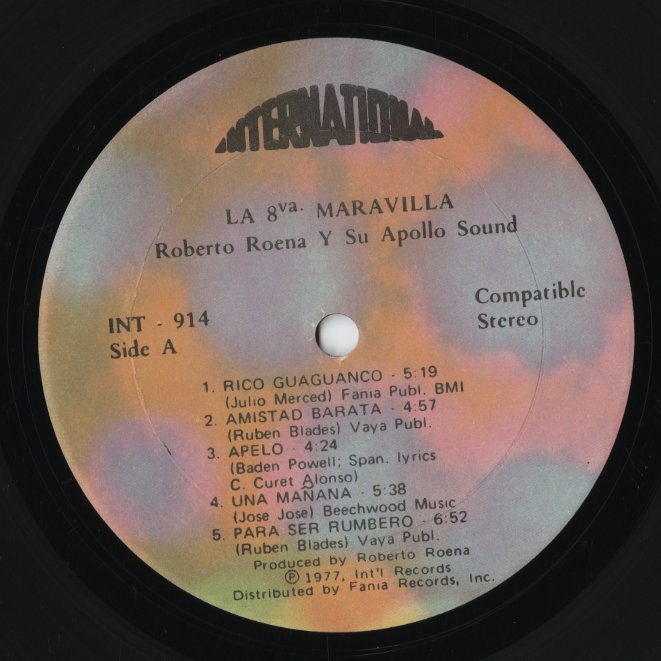 規格番号 INT-914
レーベル面アップ