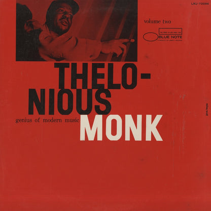 Thelonious Monk / セロニアス・モンク / Genius Of Modern Music Volume 2(LNJ 70096)