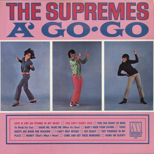 The Supremes / シュープリームス / A' Go-Go (MT-649)