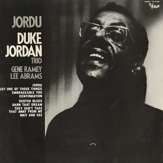 Duke Jordan - Jordu (YX-4058) 1977 JPN Vogue｜中古LP