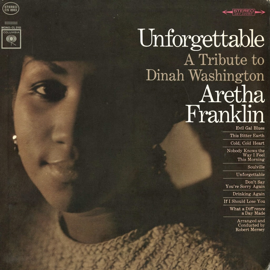 Aretha Franklin / Unforgettable (CS 8963) Columbia