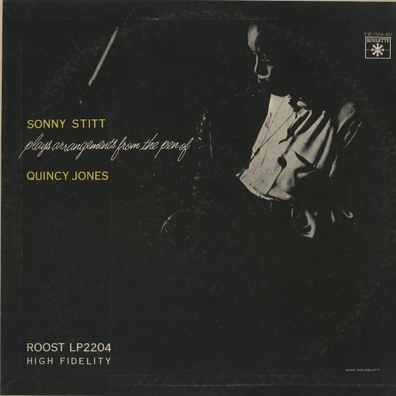 Sonny Stitt / ソニー・スティット / Arrangements From The Pen Of Quincy Jones (YW-7504-RO)