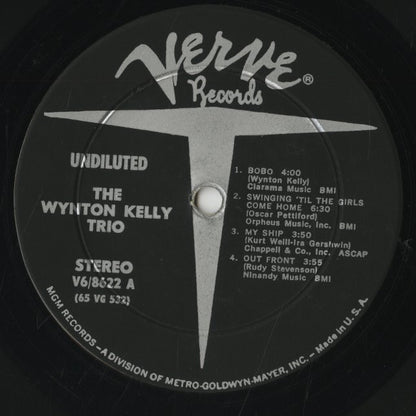 Wynton Kelly / ウィントン・ケリー / Undiluted (V6-8622)