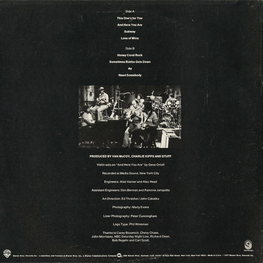 Stuff – More Stuff (BS3061) LP 1977 US Warner Bros. | 中古LP