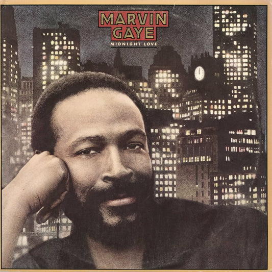 Marvin Gaye - Midnight Love (FC 38197) LP 1982 US Columbia｜中古LP