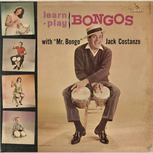 Jack Costanzo - Learn-Play Bongos (LRP 3177) LP 1961 US Liberty｜中古LP