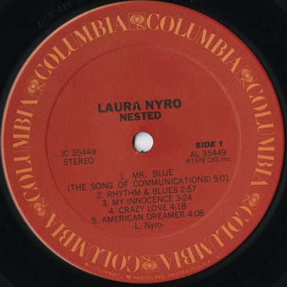 Laura Nyro / ローラ・ニーロ / Nested (JC 35449)
