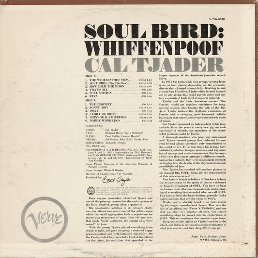 Cal Tjader / カル・ジェイダー / Soul Bird: Whiffenpoof (V-8626)