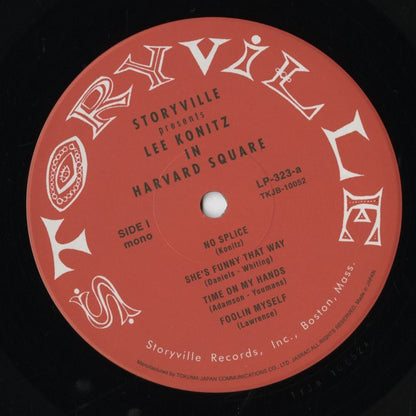 Lee Konitz / リー・コニッツ / In Harvard Square -10 (TKJB-10052)
