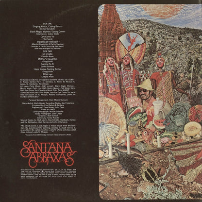 Santana – Abraxas (KC 30130) LP 1970 US Columbia | 中古LP