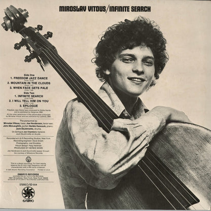 Miroslav Vitous - Infinite Search (SD 524) 1970 US Embryo｜中古LP