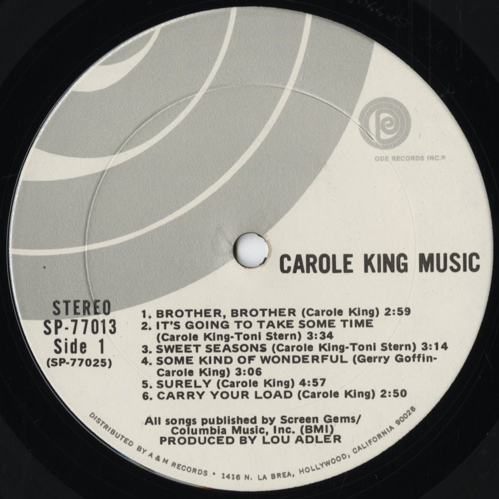 Carole King / キャロル・キング / Music (SP-77013)