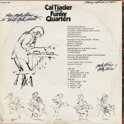 Cal Tjader / カル・ジェイダー / Live At The Funky Quarters (9409)